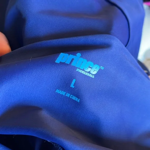 Prince Pickleball Dress Target Collab Tennis Skirt L Navy Blue Pleated Skirt - Picture 4 of 9